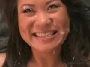 asian pornstar facial cumshot - Asian Pornstar Facial Compilation : XXXBunker.com Porn Tube