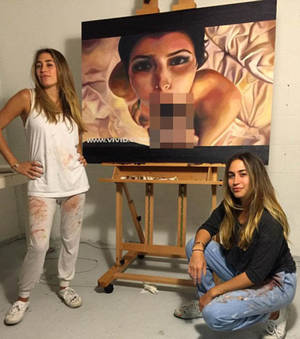 Kim Kardashian Sex Captions - Kim Kardashian pictured in oral sex act