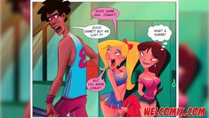 interracial coed collegiate cartoons - Basketball Game And Interracial Porn Comic - College Perverts - EPORNER