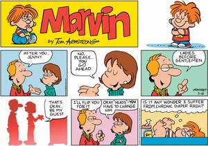 Marvin Comic Porn - Just when I think Marvin can't get any more delightfully charming, we're  treated to the spectacle of Marvin's parents engaging in witty banter as  their ...