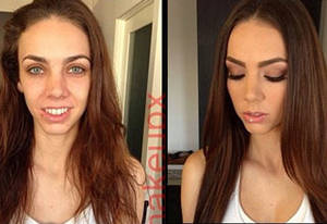 Adult Porn Stars No Makeup - More Porn Stars Before & After Makeup