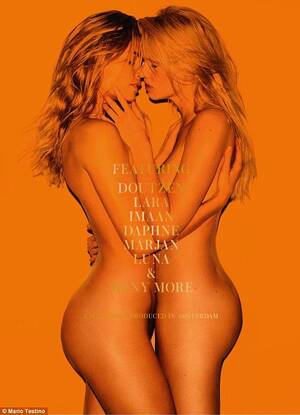Doutzen Kroes Having Sex - NAKED Doutzen Kroes and Lara Stone pose for Vogue shoot | Daily Mail Online