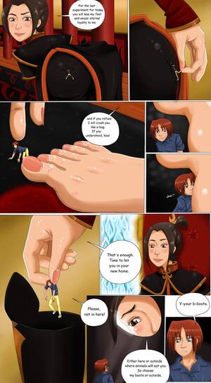 Avatar Punishment - Punishment from Firelord Azula - Page 4 - Comic Porn XXX