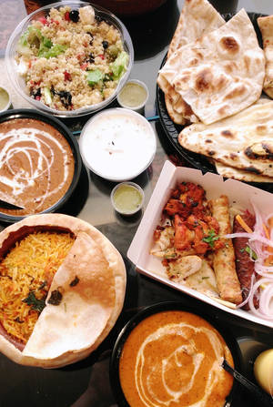Food Porn Asian - Indian Food Flatlay #Asian #Cuisine #Dubai #India #Biryani #Restaurant