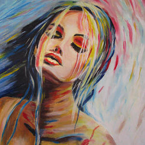erotic oil paint - Erotic wall art Sexy painting Sexy wall art Sexy girl Art Erotic on canvas  Erotic Art