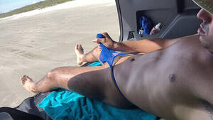 naked beach thong - Men Thong The Beach, Thong, Beach Jerk Off Encouragement - Gay.Bingo