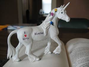 Lesbian Unicorn Porn - It is, of course, a lesbian unicorn.