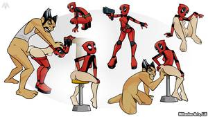 Deadpool Sex Hentai - Deadpool Parody by MiltoniusArts