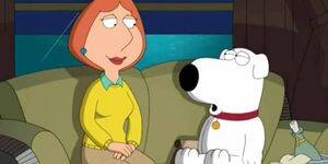 Hairy Cartoon Porn Family Guy - Family Guy sex video. Brian and Lois - Tnaflix.com