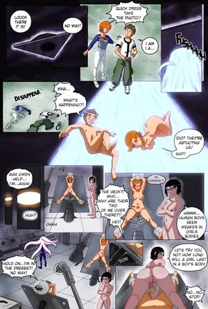 Alien Abduction Porn - Gwen 10 Alien Abduction!- GHTA Group - Porn Cartoon Comics