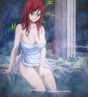 Fairy Tail Levy Porn - File:OVA 4 - Erza at hot springs. Find this Pin and more on hentai/porn  fairytail ...