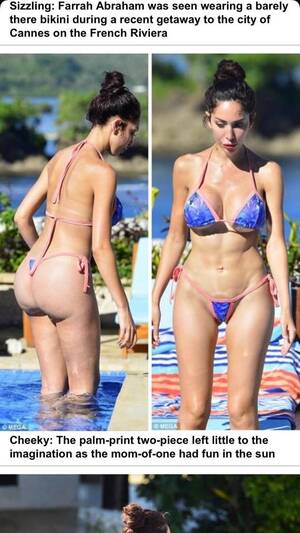 Farrah Abraham Porn Fucking - Farrah recently on vacation in Cannes : r/teenmom
