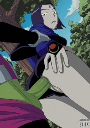 anal invasion hentai - Looks like Raven is pretty used to anal invasion hookup in the forestâ€¦ |  Teen Titans Hentai