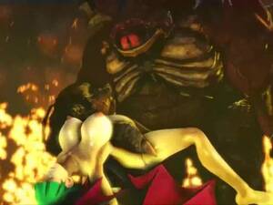 cyclops monster hentai - Morrigan Fucked By Cyclops - Darknessporn.com