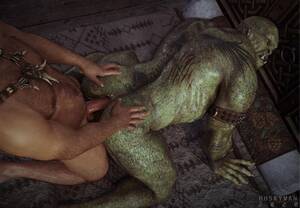 Gay Orc Porn - Human X Orc By Huskyman - Gay Porn Comic