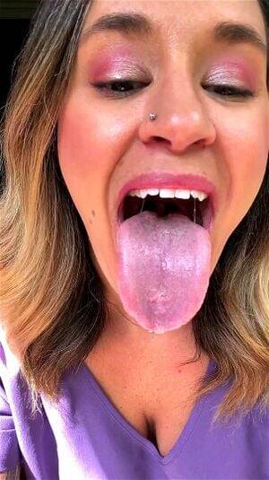 Big Tongue Porn - Watch Big Tongue - Saliva, Tongue, Tongue Fetish Porn - SpankBang