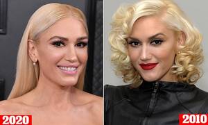 Gwen Stefani Hairy Pussy - Gwen Stefani fans insist she looks 'unrecognizable' at Grammys and accuse  of her plastic surgery | Daily Mail Online