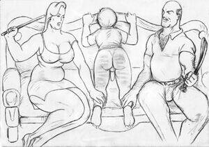 m m spanking drawings - FM/m - Spanking Art