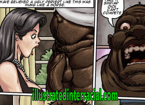 Big Black Dick Comic Porn - Produce Man: Her tiny hands couldn't even reach all the way around his  nasty big black cock