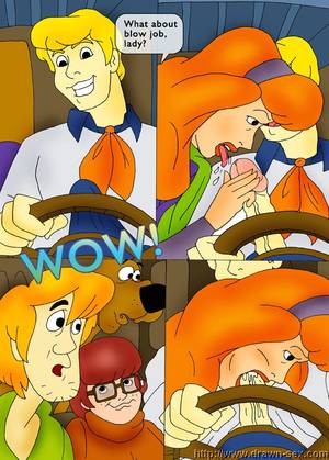 Mummy Scooby Doo Daphne Porn - Daphne Blake sucks huge dick of Fred Jones Jr in bus. best cartoon porn ...