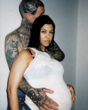 Kourtney Kardashian Blowjob Porn - Kourtney Kardashian and Travis Barker's baby boy's birth certificate  confirms full name, birthday