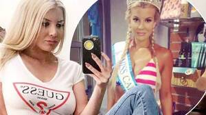 Baylee Curran Porn - Chris Brown accuser 'stripped of beauty queen crown after nude photo  scandal' - Mirror Online