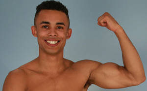 erect uncut cock - Muscular and Ripped Young Pup Casey Show us his Large Erect Uncut Cock &  Shoots Loads