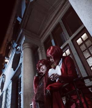 Black Butler Maylene Porn - æ ¼é›·å°” - Faris(Faris_æ‰¶æž«) Grell Sutcliff Cosplay Photo - Cure