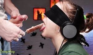 Eyes Closed Blowjob Porn - A girl with closed eyes indulges a guys dick with a gorgeous blowjob - HD  porn online