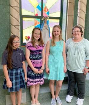 Crucifix Catholic Schoolgirl - Onward to nationals | Local News | indianagazette.com