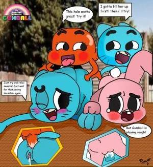 Gumball Shemale Porn - the amazing world of gumball porn