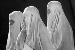 Afghanistan Women Burqa Porn - Afghan women clad in the traditional Burqa walk the center of Mazar-e-Sharif