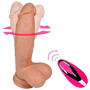 How To Find The G Spot - Remote Vibrating Dildo, Riodong 8.25 Inches Liquid Silicone Realistic Porn  Star Molded Rotating Cock G