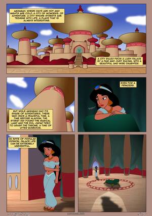 Jasmine Lesbian Porn Comics - Aladdin- Jasmine in Friends With Benefits - Porn Cartoon Comics