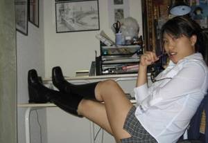 asian ass voyeur - Asian GF fun shots!