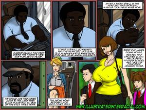 Milf Interracial Cartoon Porn - Back Of The Bus â€“ Illustrated Interracial | Top Hentai Comics