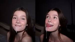 brutal sex cum - Gorgeous amateur cutie loves rough sex and choking on cum watch online or  download