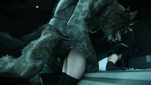 ebony werewolf porn - Werewolf Cloud Strife Fucks Tifa & Scarlet - EPORNER