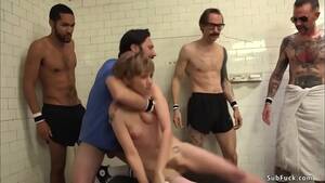 gang bang players - Coach of basketball team Tommy Pistol bangs throat to journalist Mercy West  when players join them and double penetration and gangbang fuck her -  XNXX.COM