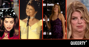 Kirstie Alley Lesbian Porn - Gay Twitterâ„¢ has thoughts on Kirstie Alley, whose anti-LGBTQ tweets will  live on even after her death - Queerty