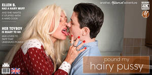 Ellen Porn Captions - Hairy mature Ellen B. loves fucking, anal sex and toy boys - Mature.nl