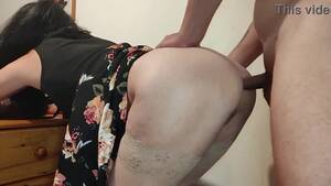 deep anal sex mom - Sexy Mature Mom Housewife with Big Booty Deep Fucked Doggystyle and Cum  inside Ass ! watch online