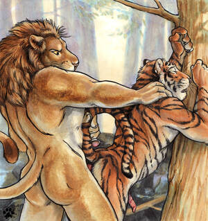 Gay Furry Lion Sex Porn - Rule 34 - anal anal sex anthro barbs blotch feline feline penis forest fur  furry furry only gay lion male penetration penis raised tail sex tail tiger  tree | 614060
