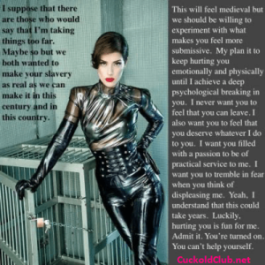 Latex Slave Porn Captions - A Medieval Femdom Slave for Mistress Caption - Cuckold Club