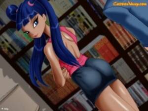 cartoon valley winx club sex - Musa Winx fucks with her boyfriend in the library! - IMHentai