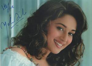 madurey dixit hindi actress nude - Original Autographed Photo of Indian Actress Madhuri Dixit : Madhuri Dixit:  Amazon.in: Collectibles & Fine Arts