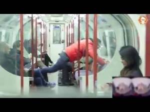 Funny Public - Watching Virtual Reality porn in Public-Funny videos