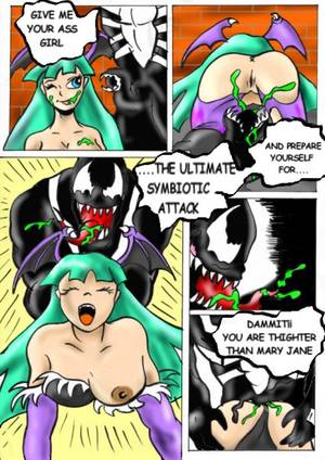 Morrigan Porn Comic - 1girl capcom comic darkstalkers marvel marvel_vs._capcom morrigan_aensland  spider-man_(series) succubus