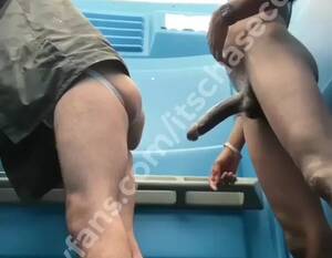 monster cock in toilet - Bearded bottom has his lovely butt destroyed by a big cock in a public  toilet - GotGayPorn.com