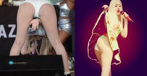 iggy azalea slapping pussy - Iggy Azalea rubs herself on stage